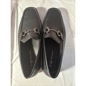 Oliver Mason Lucas Men's Size 7 M Dress Driving‎ Loafer Shoe Black Comfort